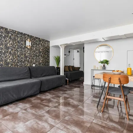 Appartement 2 Pieces Belleville Refait Neuf 6 Pers - 19 Parijs