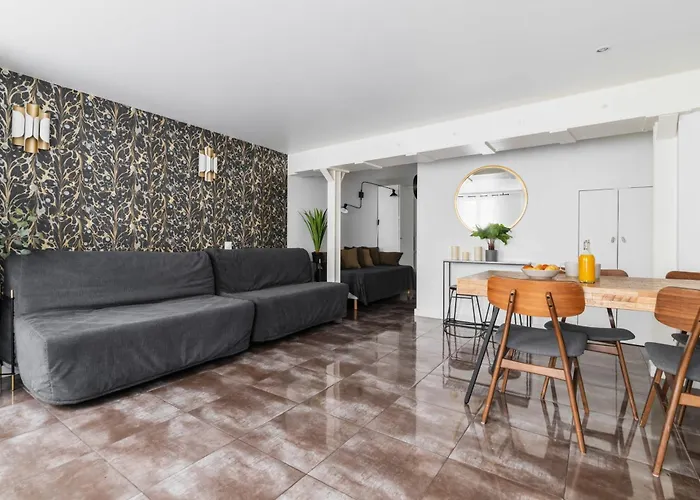 Appartement 2 Pieces Belleville Refait Neuf 6 Pers - 19 Parijs